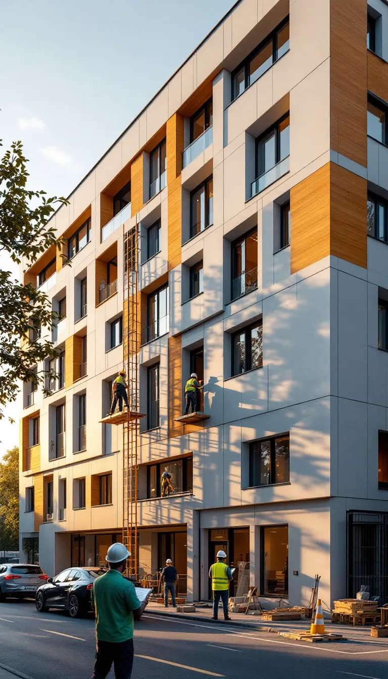 Альянс Фасад Bonkers Image Hyperrealistic Architectural And